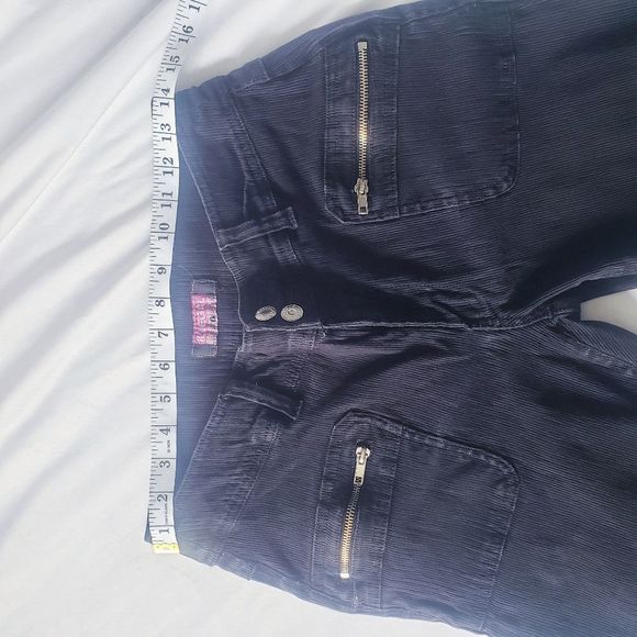 Illegal Black Corduroy Capris Jeans - Picture 10 of 16